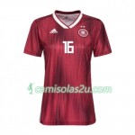 Camisolas de Futebol Alemanha Melanie Leupolz 16 Equipamento Alternativa Copa do Mundo Feminino 2019 Manga Curta